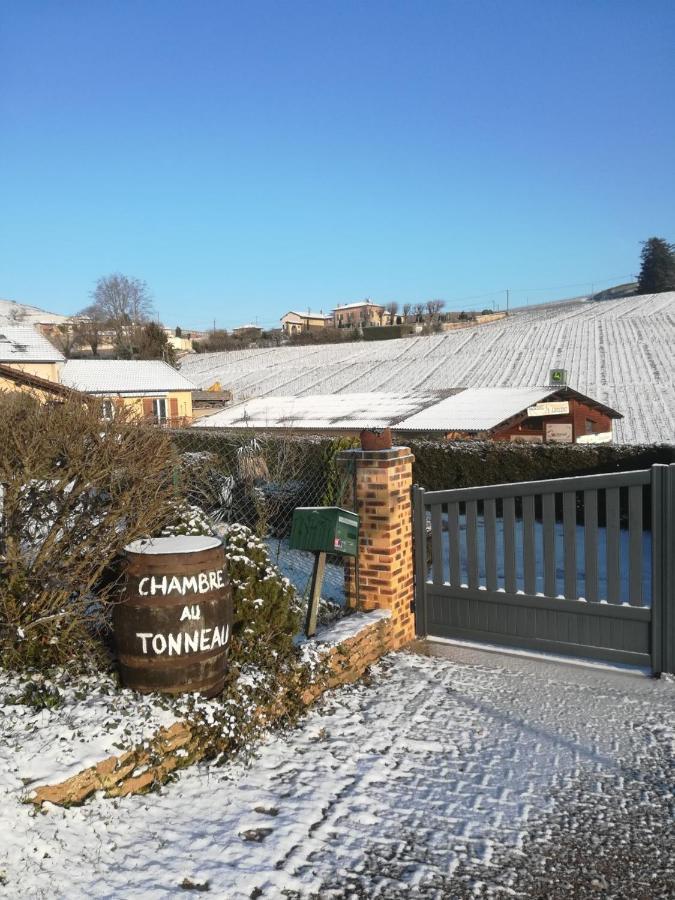 Chambre Au Tonneau Fleurie Exterior foto